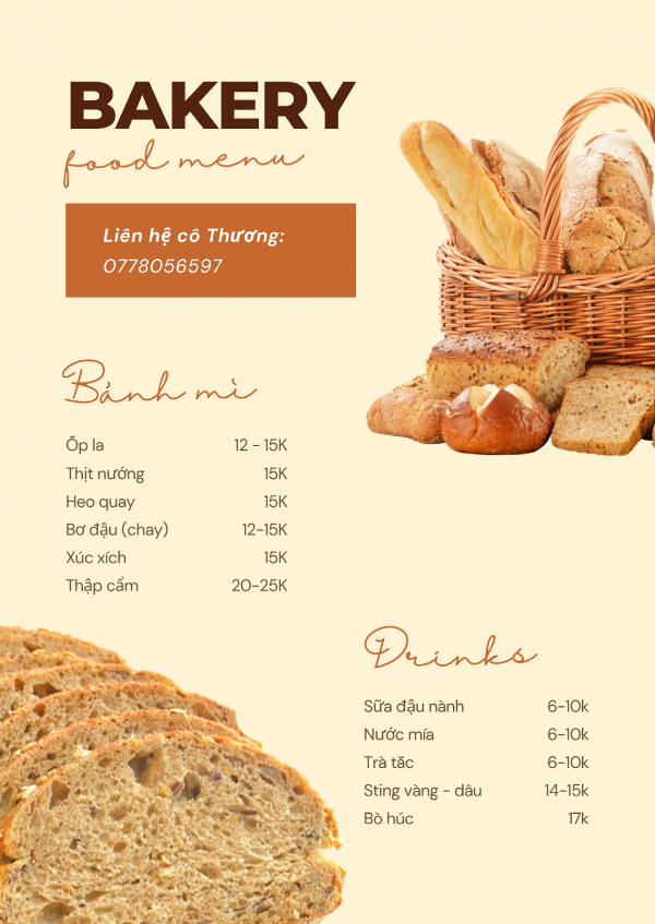Tiệm bánh mì cô Thương