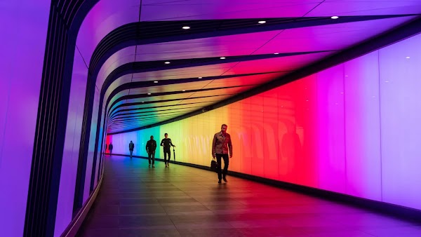 Rainbow Tunnel Kings Cross 5
