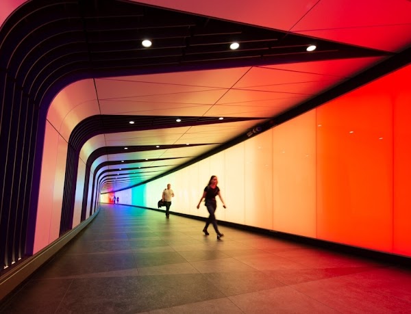 Rainbow Tunnel Kings Cross 3