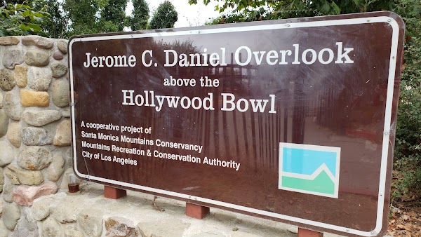 Jerome C. Daniel Overlook above the Hollywood Bowl 1
