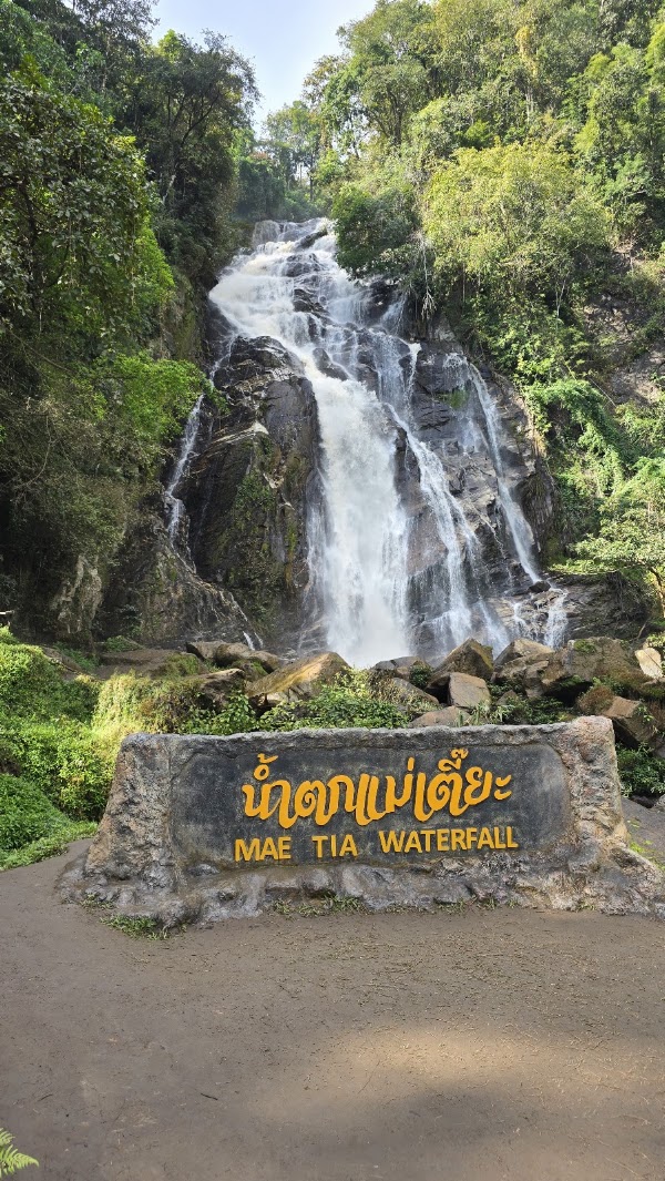 Mae Tia Waterfall (Actual)