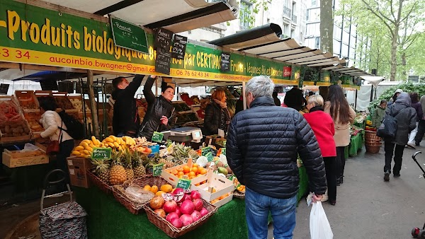 Marché biologique Raspail