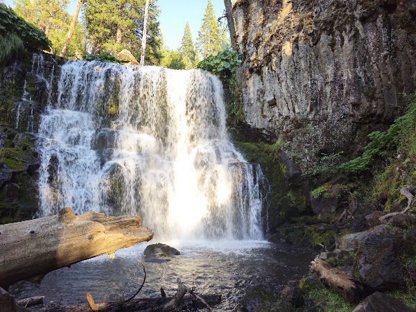 McCloud River - Middle Falls, swim hole