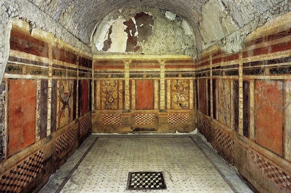 House of Grifi on Palatine Hill