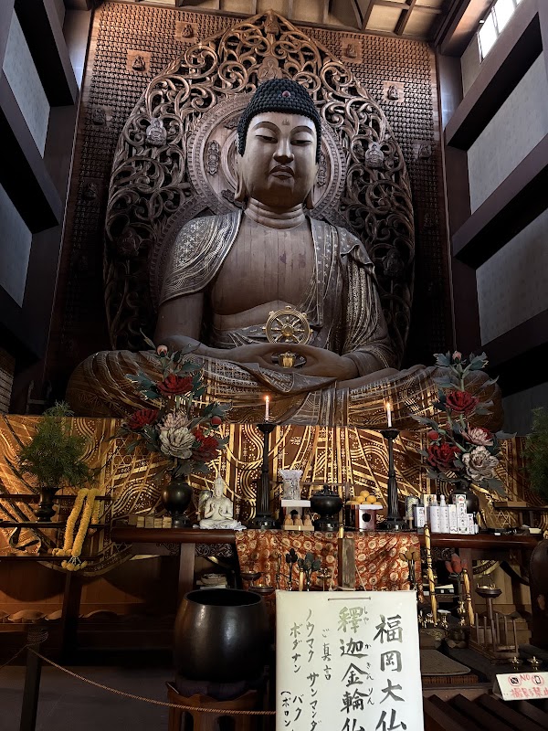Giant Wooden Buddha 1