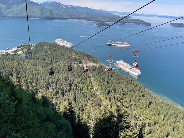 Icy Strait Zipline 1