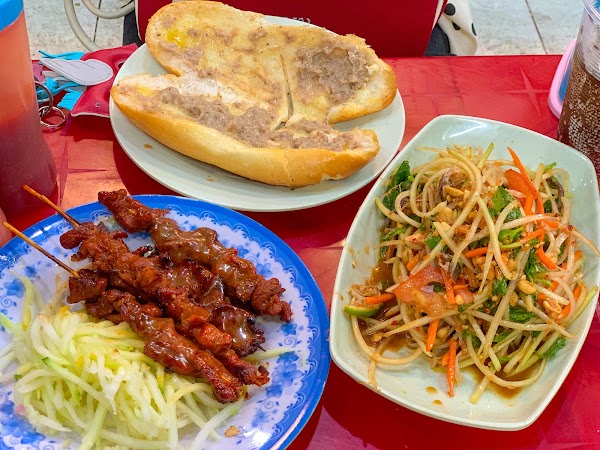 A Tùng Bánh mì bò nướng bơ Campuchia 4