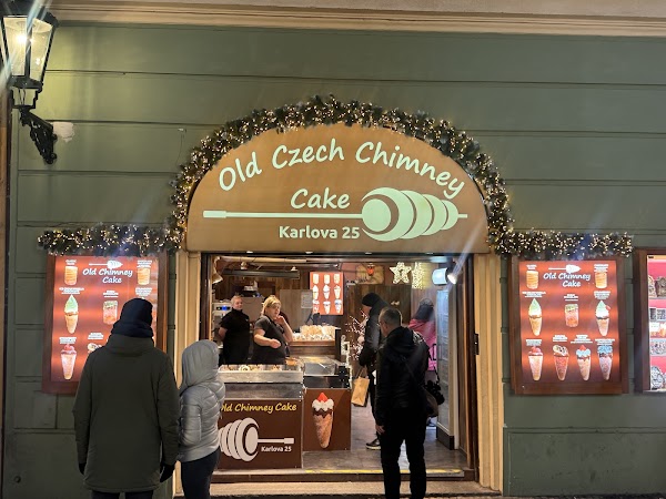Old Czech Chimney Cake Karlova 25