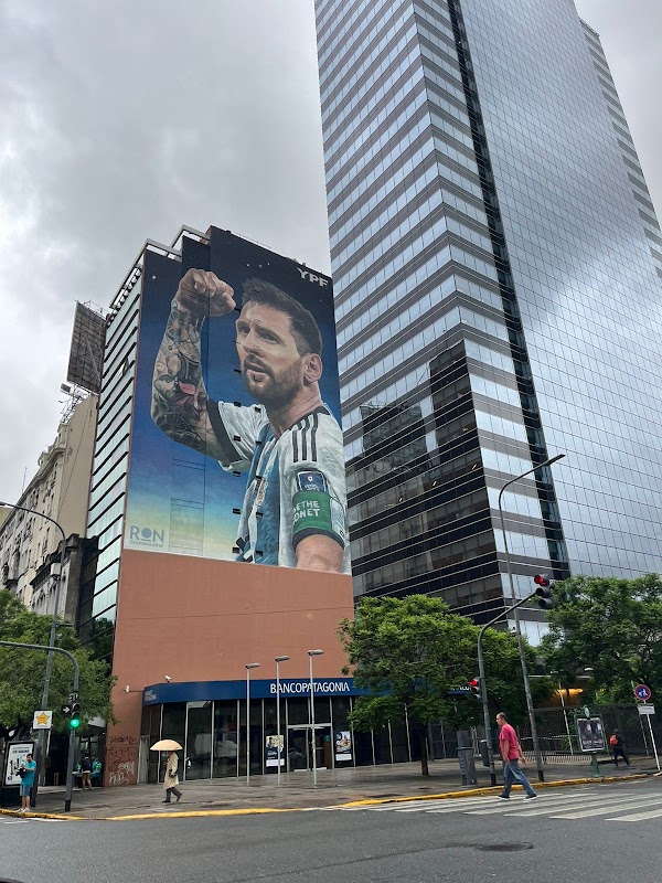 Mural MESSI 9 de julio