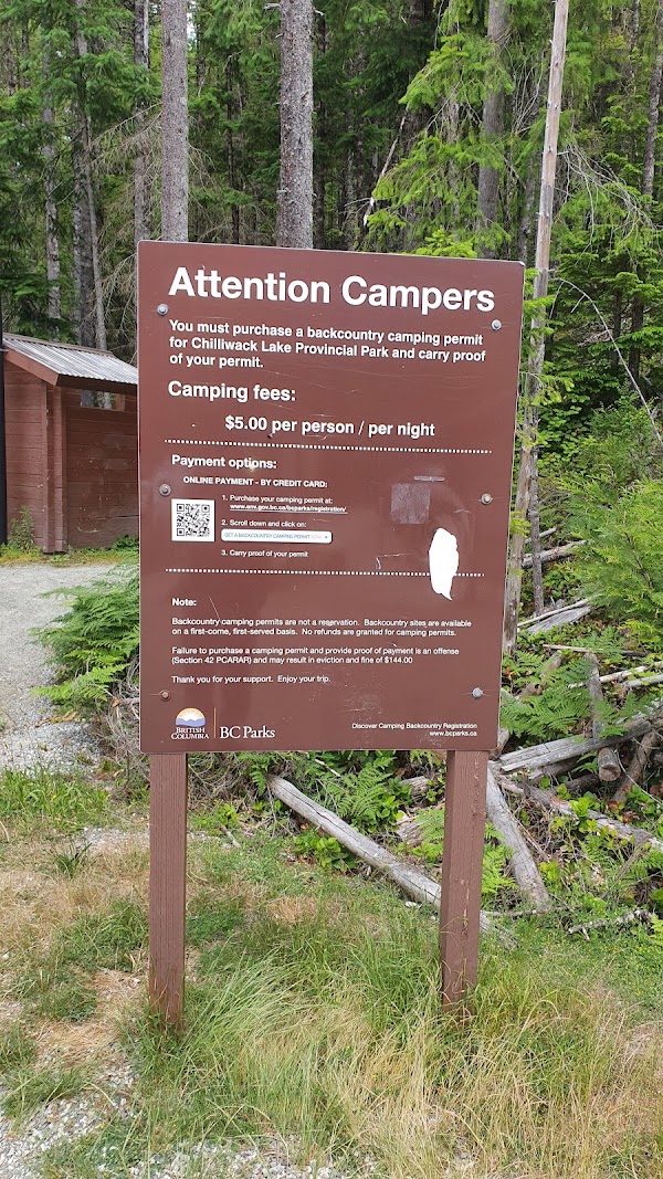 Lindeman Lake Parking Lot 2