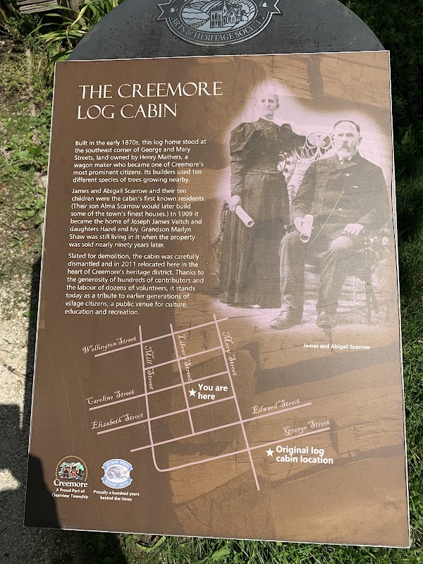 Historic Creemore Log Cabin