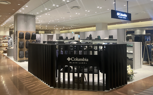 Columbia BLACK LABEL in LUCUA Osaka