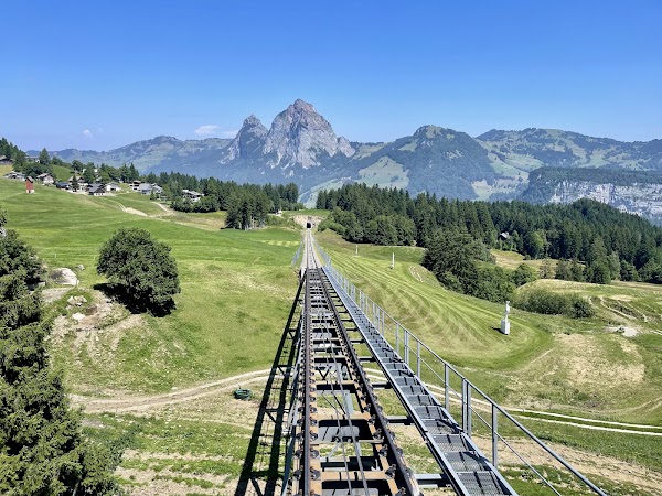 Incline Railway Schwyz-Stoos Upper Station 4