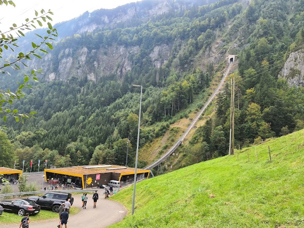 Incline Railway Schwyz-Stoos Upper Station 2