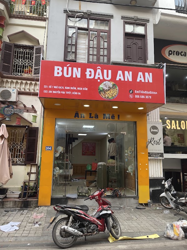 BÚN ĐẬU AN AN (AN AN’s Noodle & Tofu With Shrimp Sauce)