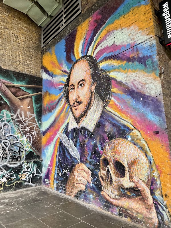 William Shakespeare Mural 1