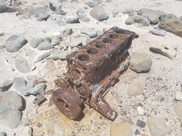 Shipwreck on Klein Curacao 3