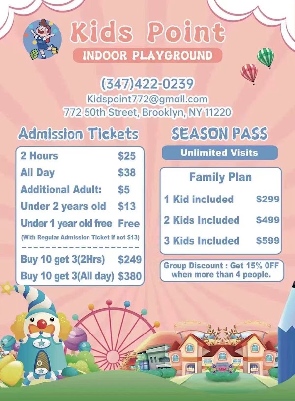 Kids Point Indoor Playground Brooklyn