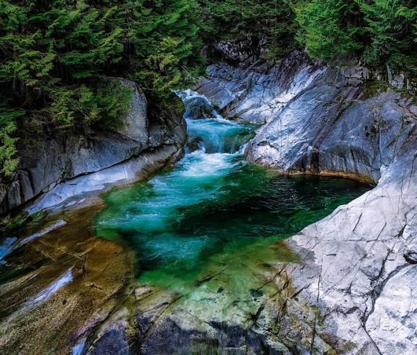Gold Creek Lower Falls