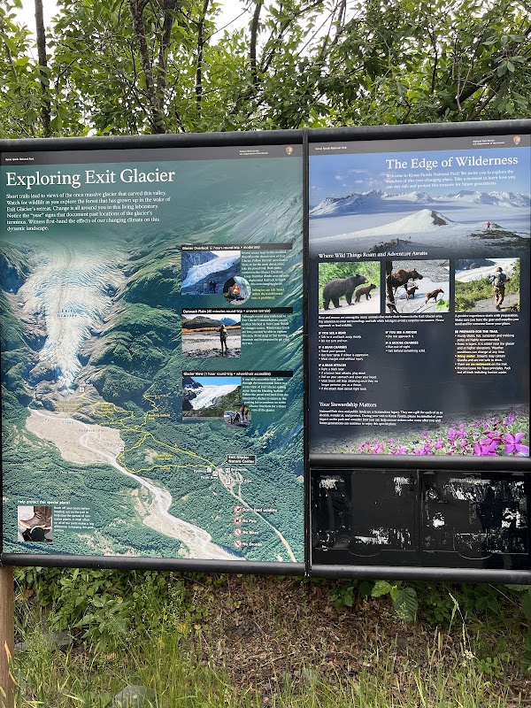 Exit Glacier Trailhead 3