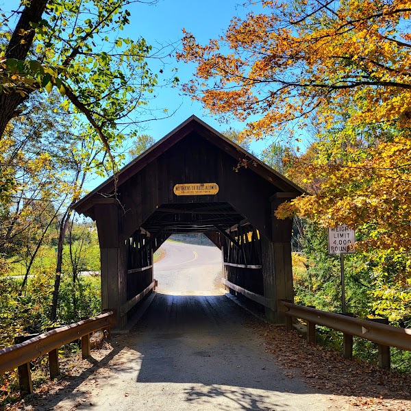Historic Gold Brook Covered Bridge 1