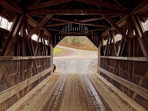 Historic Gold Brook Covered Bridge 2