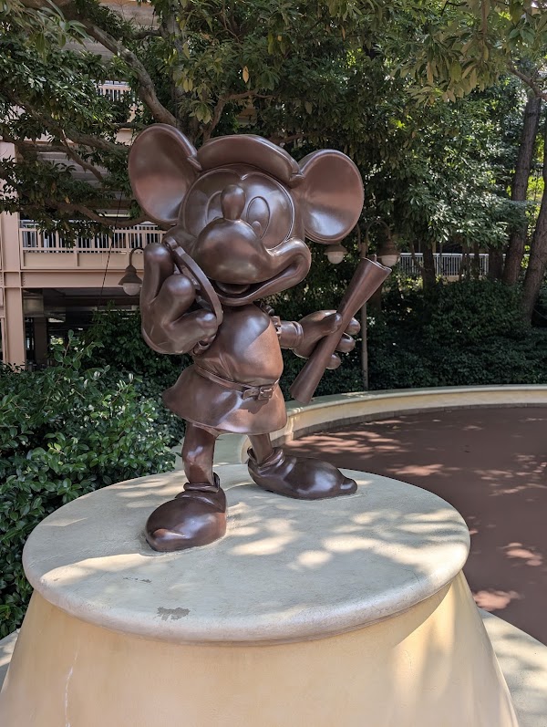 Mickey Mouse Bronze Statue