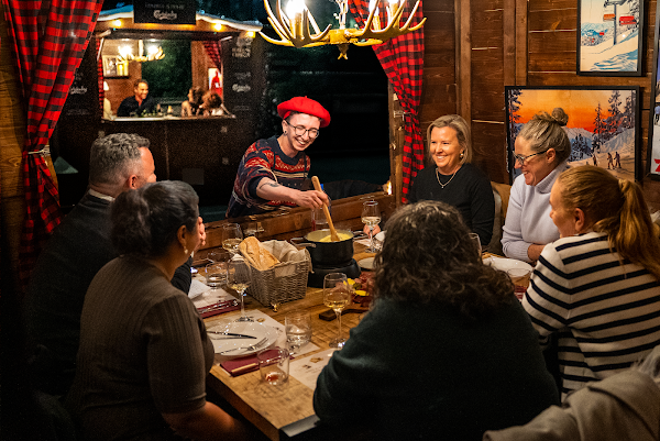 Fondue Chalet - A French Melted Cheese and Fire Pit Experience