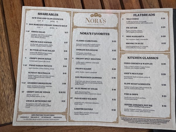 NORA'S CARMEL 3