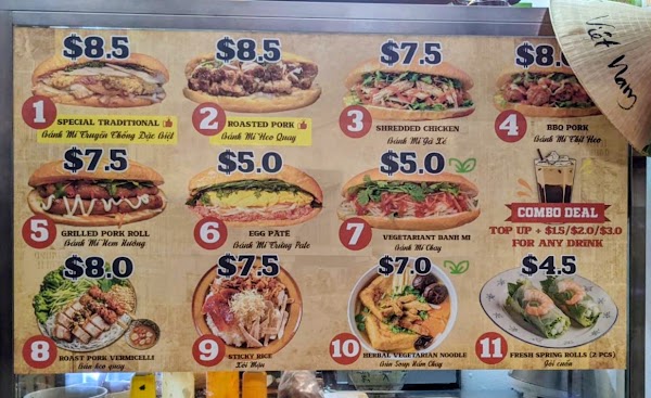 Ba Buông Bánh Mì @Bugis 2