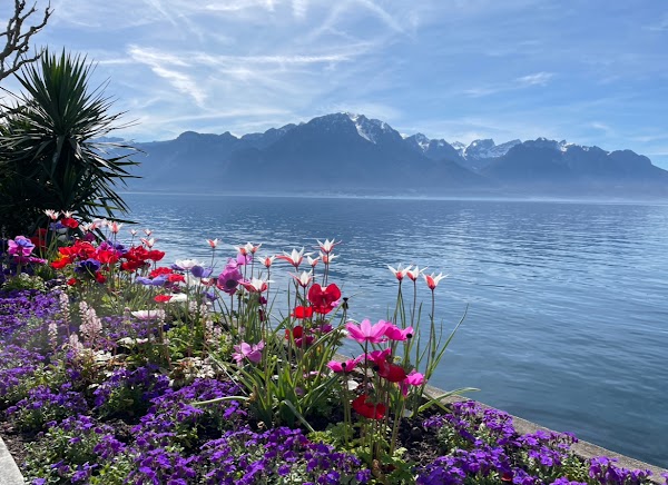 Promenade sur les quais de Montreux
