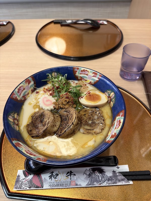 HALAL WAGYU RAMEN SHINJUKU-TEI Ueno Park Tokyo 4