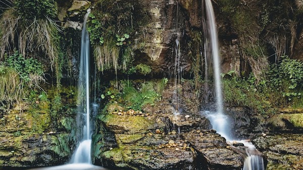 Hayburn Wyke waterfall