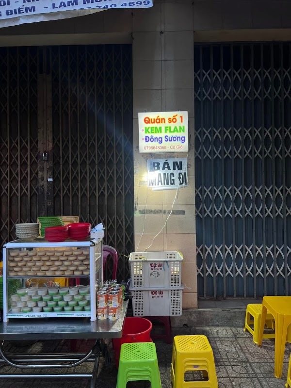 Bánh flan đông sương Cô Giỏi 1