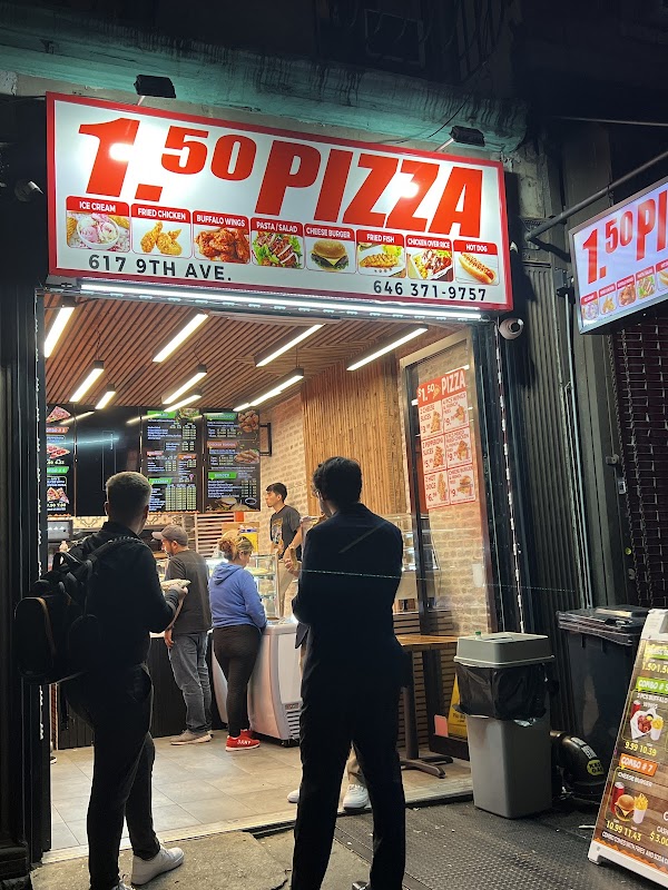 $1.50 NYC Hand Tossed Pizza