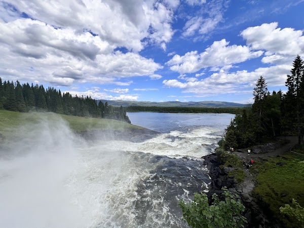 Tännforsen Waterfall