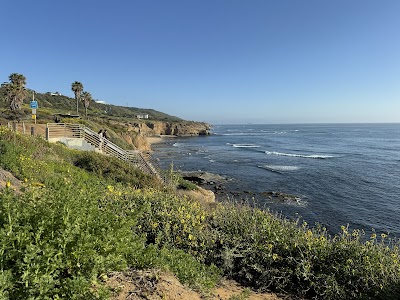 Stairs to lookout on Sunset Cliffs