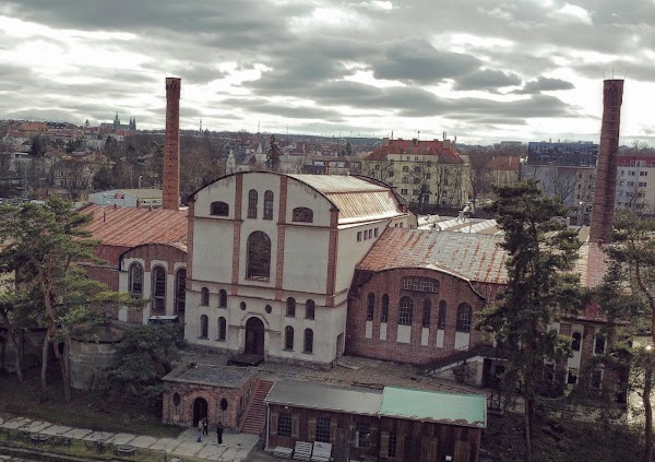 The old wastewater treatment plant