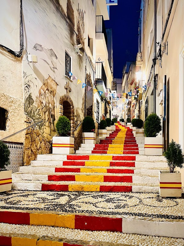 Spanish Flag Steps 1