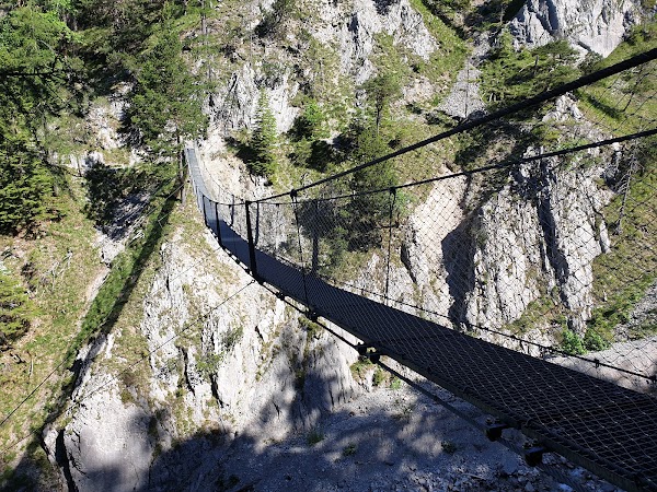 Hängebrücke Leitersteig 1