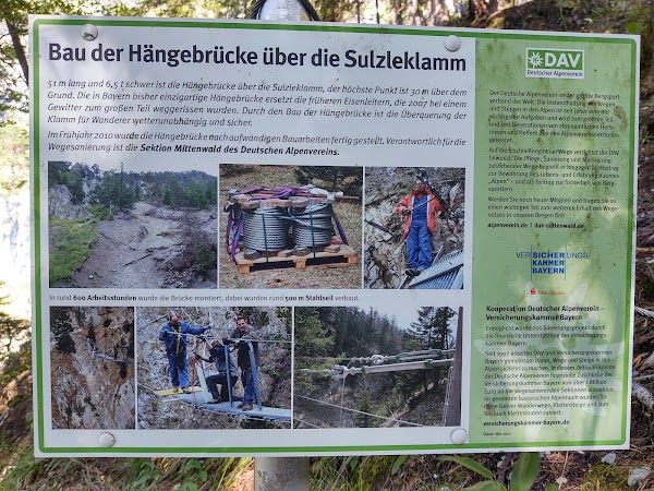 Hängebrücke Leitersteig 3