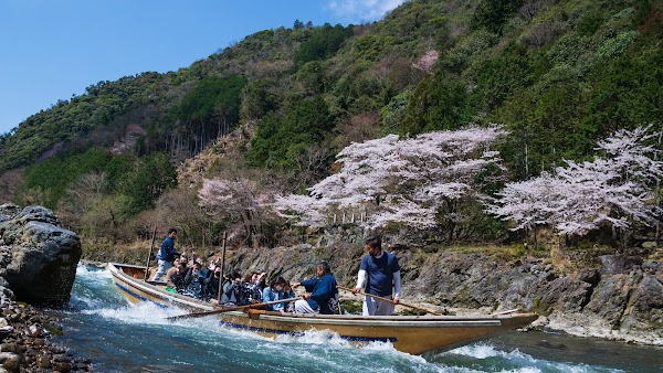Hozugawa River Boat Ride End Point