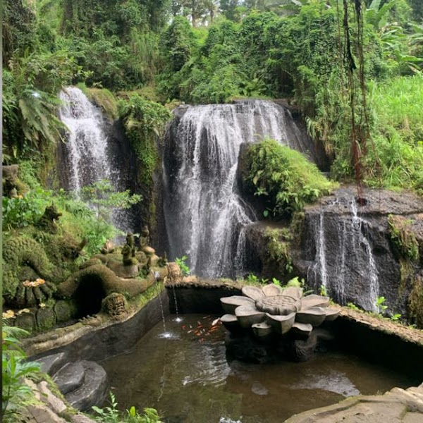 Beji Griya Park Waterfall Temple 1