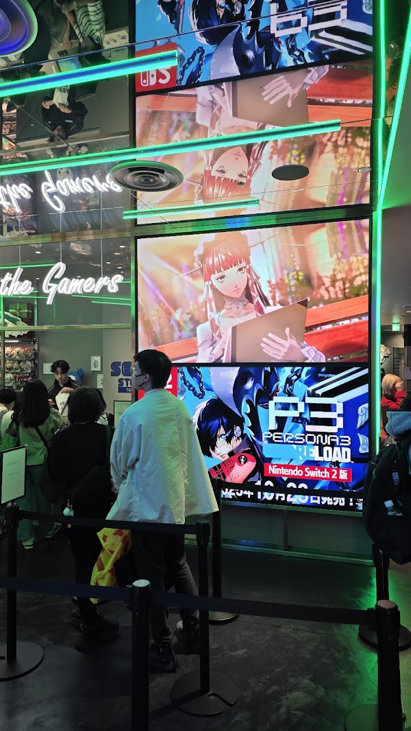SEGA STORE TOKYO 1