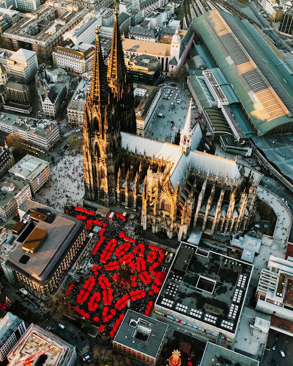 Christmas market at Cologne Cathedral