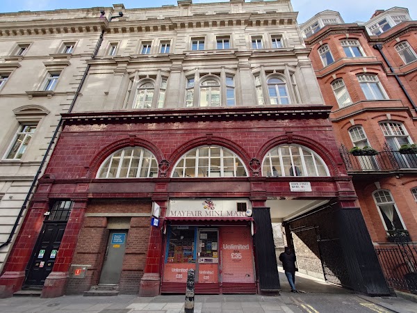 Site of Down Street tube station