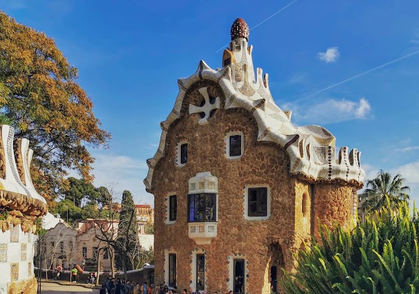 Park Guell - main entrance for tours 5