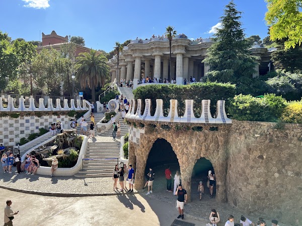 Park Guell - main entrance for tours 3