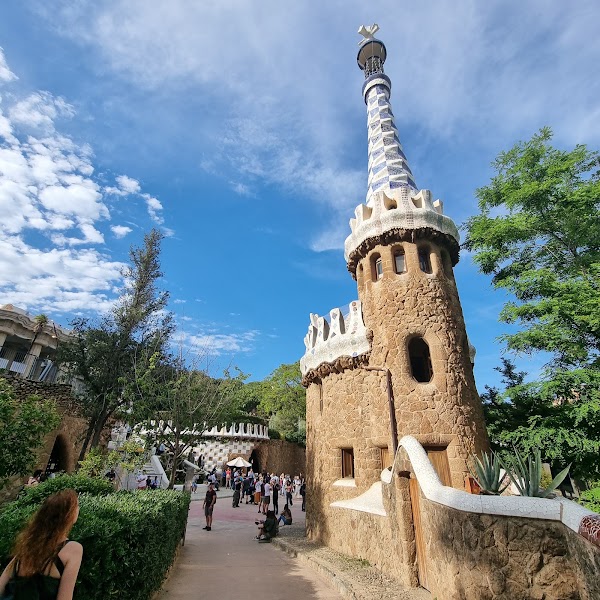 Park Guell - main entrance for tours 2