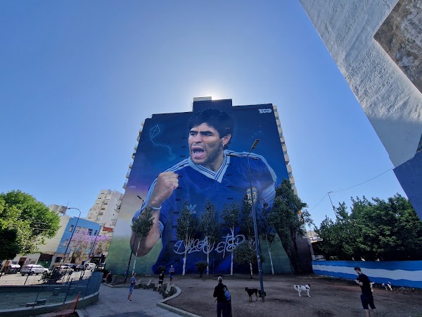 Mural Diego Maradona
